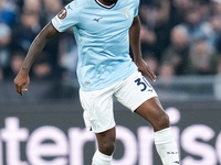 Nuno Tavares of SS Lazio during the UEFA Europa League 2024/25 League Phase MD4 match between SS Lazio and FC Porto at Stadio Olimpico on No...