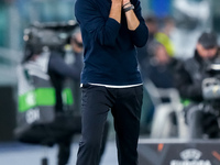 Vitor Bruno head coach of FC Porto reacts during the UEFA Europa League 2024/25 League Phase MD4 match between SS Lazio and FC Porto at Stad...