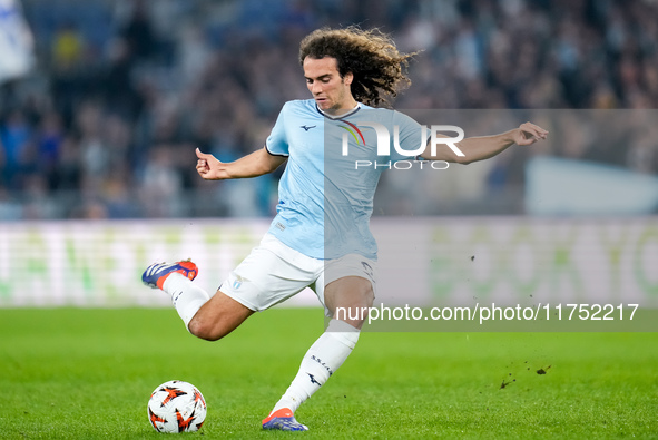 Matteo Guendouzi of SS Lazio during the UEFA Europa League 2024/25 League Phase MD4 match between SS Lazio and FC Porto at Stadio Olimpico o...