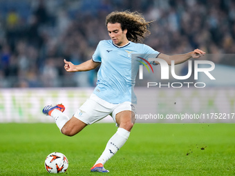 Matteo Guendouzi of SS Lazio during the UEFA Europa League 2024/25 League Phase MD4 match between SS Lazio and FC Porto at Stadio Olimpico o...