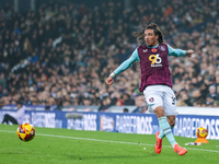 Luca Koleosho of Burnley is in attacking action during the Sky Bet Championship match between West Bromwich Albion and Burnley at The Hawtho...