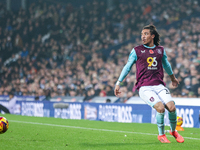 Luca Koleosho of Burnley is in attacking action during the Sky Bet Championship match between West Bromwich Albion and Burnley at The Hawtho...