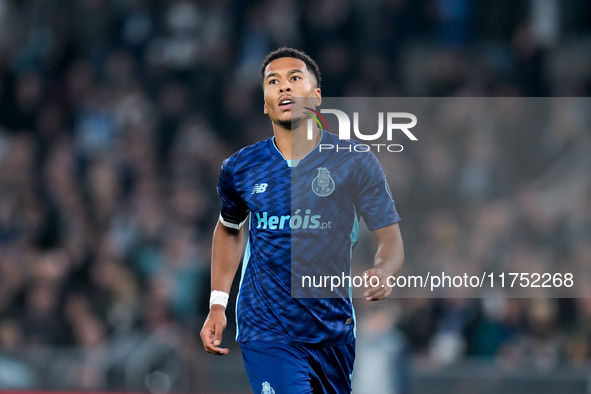 Danny Namaso Loader of FC Porto looks dejected during the UEFA Europa League 2024/25 League Phase MD4 match between SS Lazio and FC Porto at...