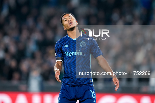 Danny Namaso Loader of FC Porto looks dejected during the UEFA Europa League 2024/25 League Phase MD4 match between SS Lazio and FC Porto at...