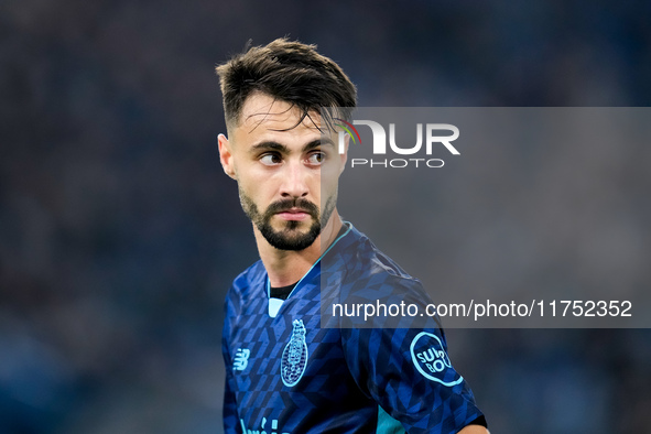 Fabio Vieira of FC Porto looks on during the UEFA Europa League 2024/25 League Phase MD4 match between SS Lazio and FC Porto at Stadio Olimp...