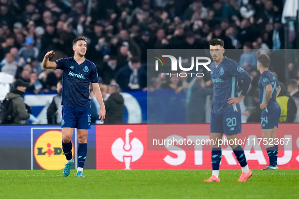 Nico Gonzalez of FC Porto looks dejected after Pedro of SS Lazio scored second goal during the UEFA Europa League 2024/25 League Phase MD4 m...