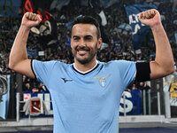 Pedro of S.S. Lazio stands at the end of the UEFA Europa League 2024/25 League Phase MD4 match between S.S. Lazio and F.C. Porto at Olympic...