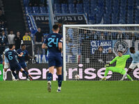 Stephen Eustaquio of F.C. Porto celebrates after scoring the goal to make it 1-1 during the UEFA Europa League 2024/25 League Phase MD4 matc...