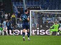 Stephen Eustaquio of F.C. Porto celebrates after scoring the goal to make it 1-1 during the UEFA Europa League 2024/25 League Phase MD4 matc...