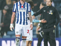 Uros Racic of WBA poses post-match during the Sky Bet Championship match between West Bromwich Albion and Burnley at The Hawthorns in West B...