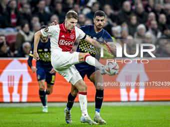 AFC Ajax Amsterdam defender Anton Gaaei plays during the match between Ajax and Maccabi Tel Aviv at the Johan Cruijff ArenA for the UEFA Eur...