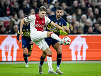 AFC Ajax Amsterdam defender Anton Gaaei plays during the match between Ajax and Maccabi Tel Aviv at the Johan Cruijff ArenA for the UEFA Eur...