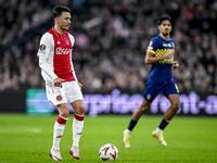 AFC Ajax Amsterdam forward Steven Berghuis plays during the match between Ajax and Maccabi Tel Aviv at the Johan Cruijff ArenA for the UEFA...