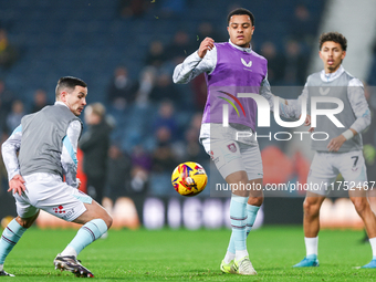 Burnley players warm up during the Sky Bet Championship match between West Bromwich Albion and Burnley at The Hawthorns in West Bromwich, on...