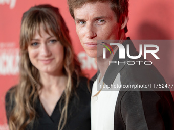 Eddie Redmayne attends "The Day of the Jackal" premiere photocall at Villa Wolkonsky in Rome, Italy, on November 7, 2024. (