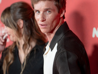 Eddie Redmayne attends "The Day of the Jackal" premiere photocall at Villa Wolkonsky in Rome, Italy, on November 7, 2024. (