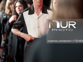 Eddie Redmayne attends "The Day of the Jackal" premiere photocall at Villa Wolkonsky in Rome, Italy, on November 7, 2024. (