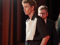 Eddie Redmayne attends "The Day of the Jackal" premiere photocall at Villa Wolkonsky in Rome, Italy, on November 7, 2024. (