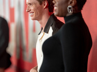 Eddie Redmayne attends "The Day of the Jackal" premiere photocall at Villa Wolkonsky in Rome, Italy, on November 7, 2024. (