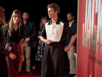 Eddie Redmayne attends "The Day of the Jackal" premiere photocall at Villa Wolkonsky in Rome, Italy, on November 7, 2024. (