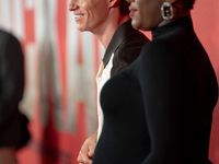 Eddie Redmayne attends "The Day of the Jackal" premiere photocall at Villa Wolkonsky in Rome, Italy, on November 7, 2024. (