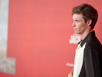 Eddie Redmayne attends "The Day of the Jackal" premiere photocall at Villa Wolkonsky in Rome, Italy, on November 7, 2024. (