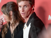 Eddie Redmayne attends "The Day of the Jackal" premiere photocall at Villa Wolkonsky in Rome, Italy, on November 7, 2024. (