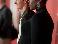 Eddie Redmayne attends "The Day of the Jackal" premiere photocall at Villa Wolkonsky in Rome, Italy, on November 7, 2024. (