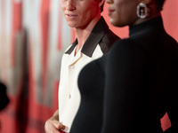 Eddie Redmayne attends "The Day of the Jackal" premiere photocall at Villa Wolkonsky in Rome, Italy, on November 7, 2024. (