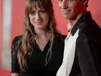 Eddie Redmayne attends "The Day of the Jackal" premiere photocall at Villa Wolkonsky in Rome, Italy, on November 7, 2024. (