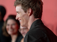 Eddie Redmayne attends "The Day of the Jackal" premiere photocall at Villa Wolkonsky in Rome, Italy, on November 7, 2024. (