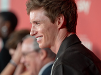 Eddie Redmayne attends "The Day of the Jackal" premiere photocall at Villa Wolkonsky in Rome, Italy, on November 7, 2024. (