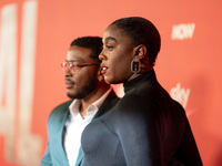 Lashana Lynch attends "The Day of the Jackal" premiere photocall at Villa Wolkonsky in Rome, Italy, on November 7, 2024. (