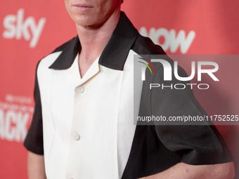 Eddie Redmayne attends "The Day of the Jackal" premiere photocall at Villa Wolkonsky in Rome, Italy, on November 7, 2024. (