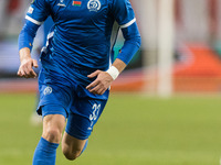 Denis Polyakov  during UEFA Conference League match Legia Warsaw vs Dinamo Minsk in Warsaw Poland on 7 November 2024. (