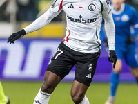 Jean - Pierre Nsame  during UEFA Conference League match Legia Warsaw vs Dinamo Minsk in Warsaw Poland on 7 November 2024. (