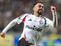 Luquinhas , goal celebration during UEFA Conference League match Legia Warsaw vs Dinamo Minsk in Warsaw Poland on 7 November 2024. (