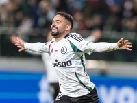 Luquinhas , goal celebration during UEFA Conference League match Legia Warsaw vs Dinamo Minsk in Warsaw Poland on 7 November 2024. (