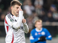 Mark Gual , celebration during UEFA Conference League match Legia Warsaw vs Dinamo Minsk in Warsaw Poland on 7 November 2024. (