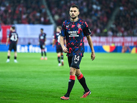 Nedim Bajrami of Rangers plays during the Europa League, Matchday 4 match between Olympiacos FC and Rangers at Georgios Karaiskakis Stadium...