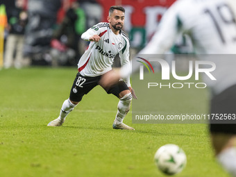 Luquinhas  during UEFA Conference League match Legia Warsaw vs Dinamo Minsk in Warsaw Poland on 7 November 2024. (