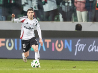 Ruben Vinagre  during UEFA Conference League match Legia Warsaw vs Dinamo Minsk in Warsaw Poland on 7 November 2024. (