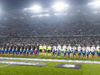 Teams presentation during UEFA Conference League match Legia Warsaw vs Dinamo Minsk in Warsaw Poland on 7 November 2024. (