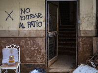 Flooding follows storm DANA in the Valencia town of Paiporta, Spain, on November 7, 2024. (