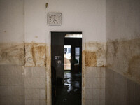 Flooding follows storm DANA in the Valencia town of Paiporta, Spain, on November 7, 2024. (