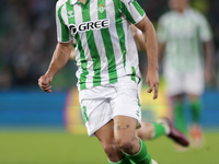 Pablo Fornals of Real Betis runs with the ball during the UEFA Conference League 2024/25 League Phase MD3 match between Real Betis and NK Ce...