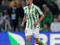 Pablo Fornals of Real Betis runs with the ball during the UEFA Conference League 2024/25 League Phase MD3 match between Real Betis and NK Ce...