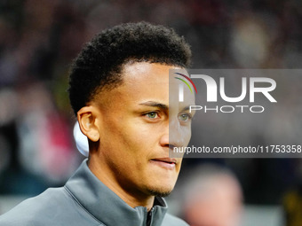 Tuta of Eintracht Frankfurt  looks on during the Eurepa League Round 4 match between Eintracht Frankfurt v SK Slavia Prague at the Deutsche...