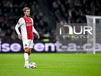 AFC Ajax Amsterdam defender Daniele Rugani plays during the match between Ajax and Maccabi Tel Aviv at the Johan Cruijff ArenA for the UEFA...