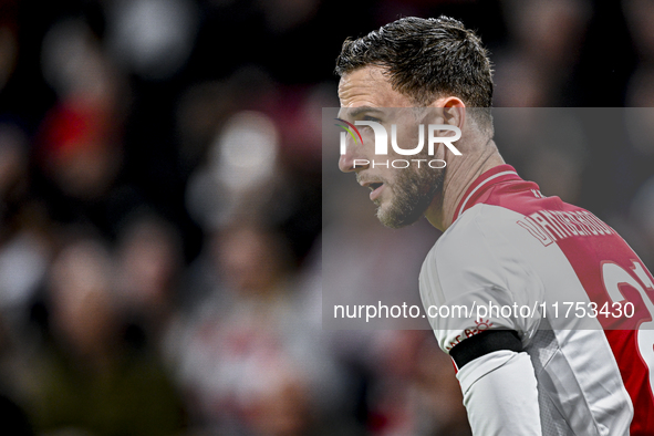 AFC Ajax Amsterdam midfielder Branco van den Boomen plays during the match between Ajax and Maccabi Tel Aviv at the Johan Cruijff ArenA for...